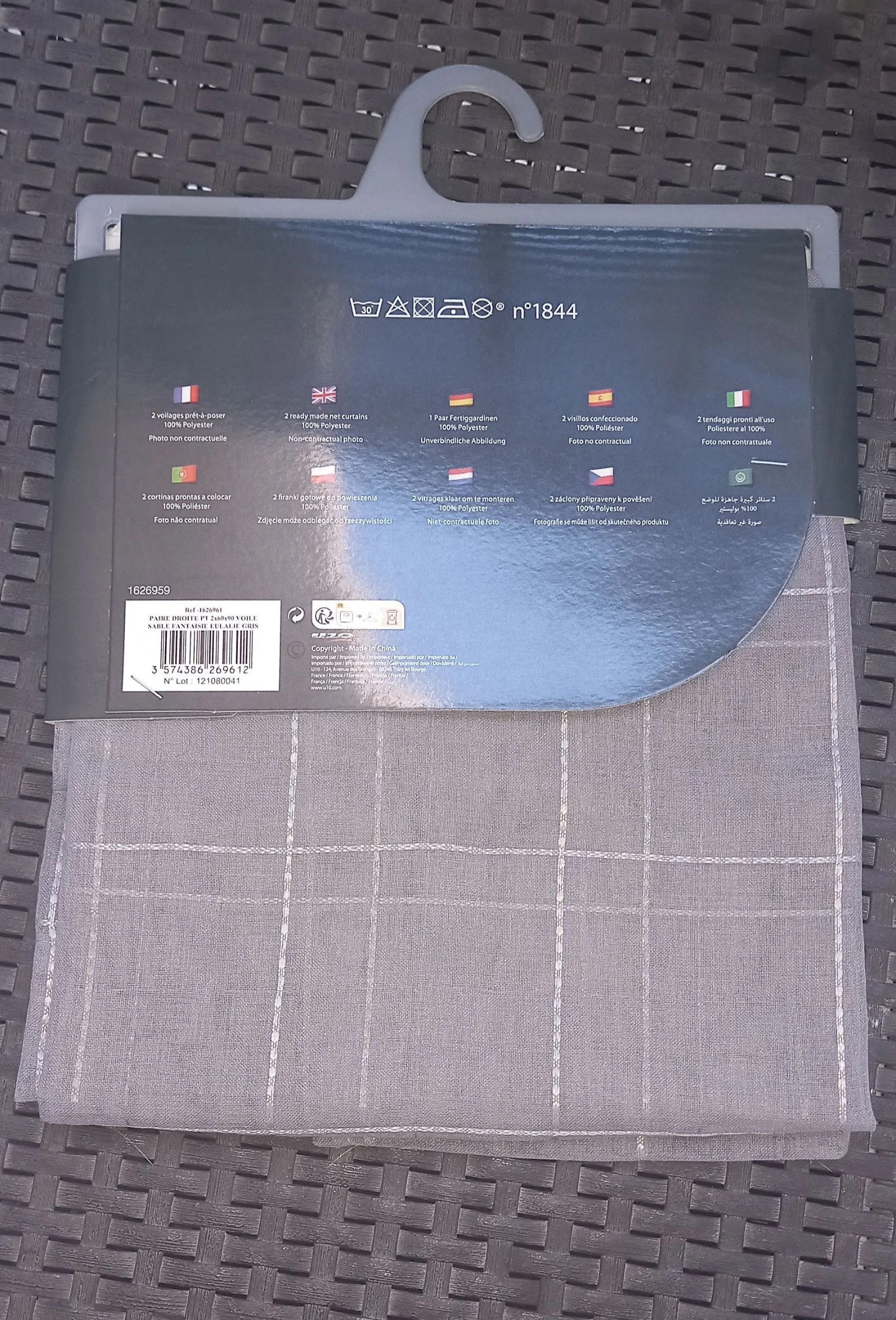 Tecidos gris prontos para usar – photo 4